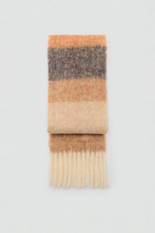 Teseo scarf-brown