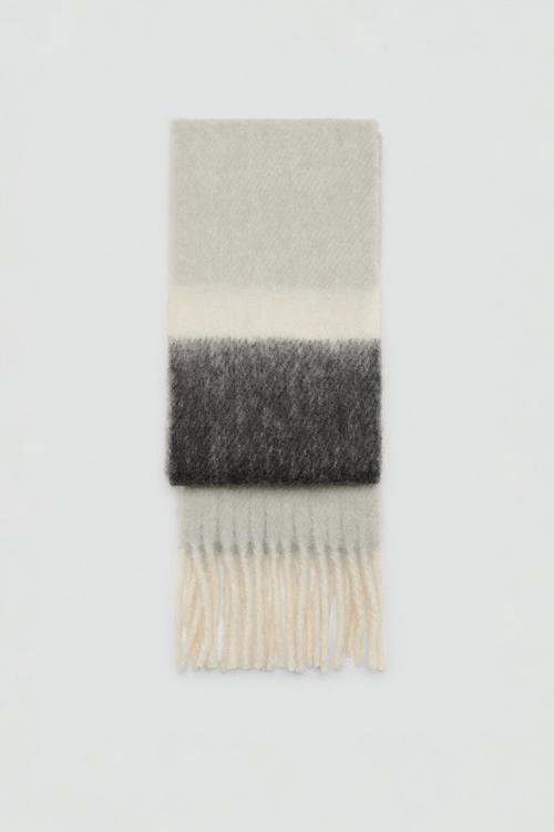 Teseo scarf-grey