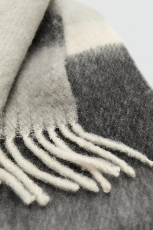 Teseo scarf-grey