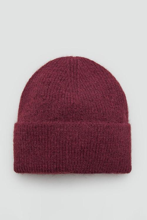 Mohi beanie - dark red