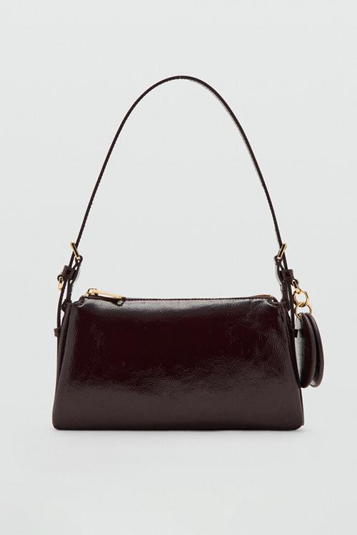 Grego shoulder bag-dark red