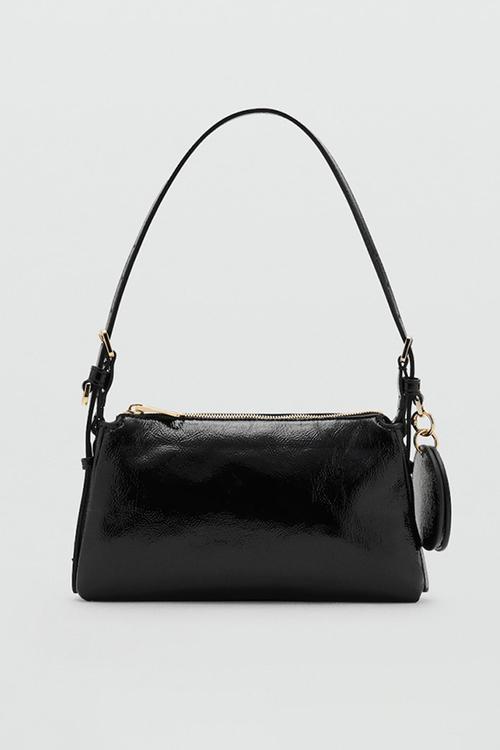 Grego shoulder bag-black