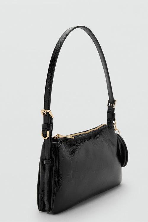 Grego shoulder bag-black