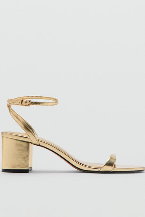 Tica heel - gold