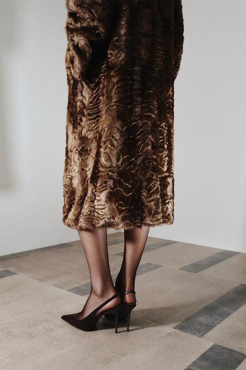 Cookie heel - dark brown