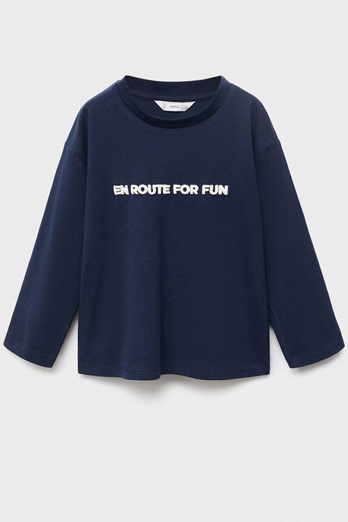T-shirt enroute - navy