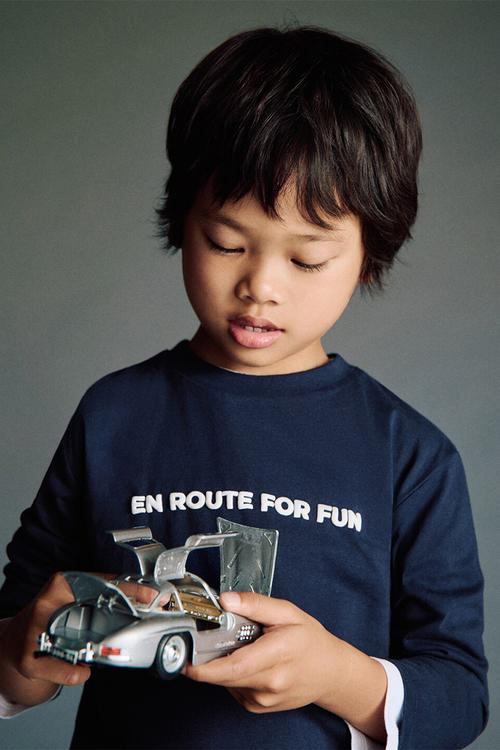 T-shirt enroute - navy