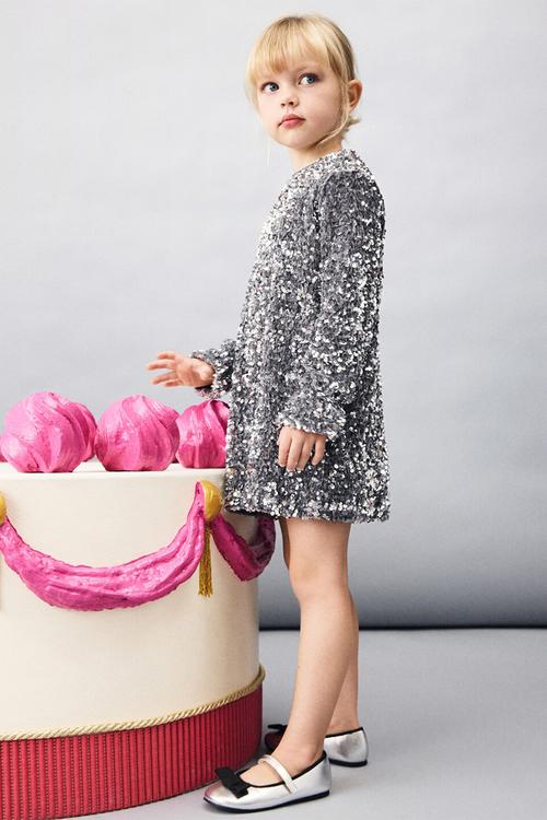 Dress SILVERB - Silver