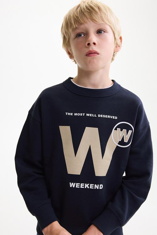 Sweatshirt society - navy
