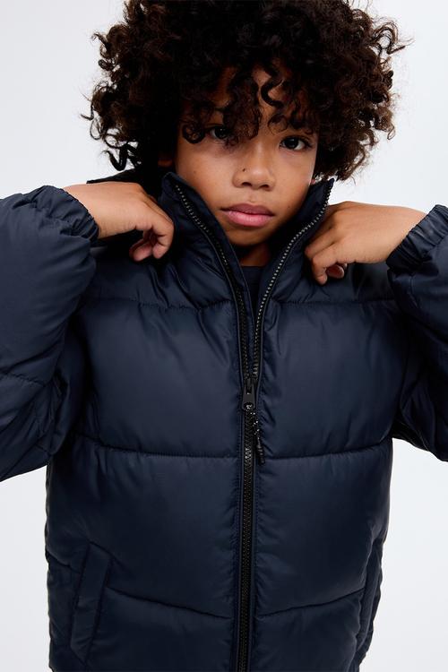Puffer coat amerlong - navy
