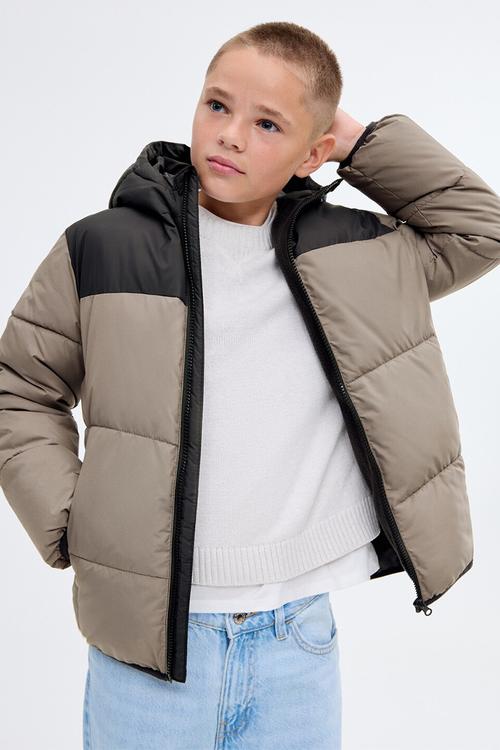 Puffer coat amerbloc - medium gray