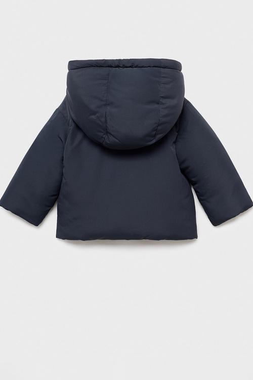 Puffer coat vichy1 - navy