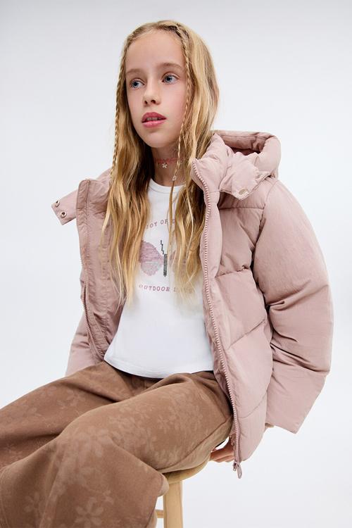 Puffer coat valeria - pink