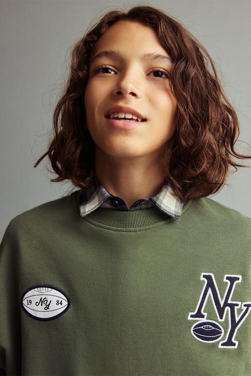 Sweatshirt ny - green