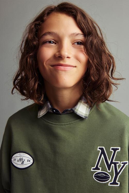 Sweatshirt ny - green
