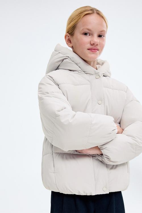 Puffer coat tina - grey