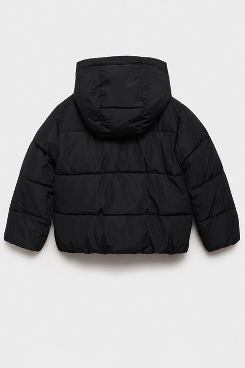 Puffer coat tina - black