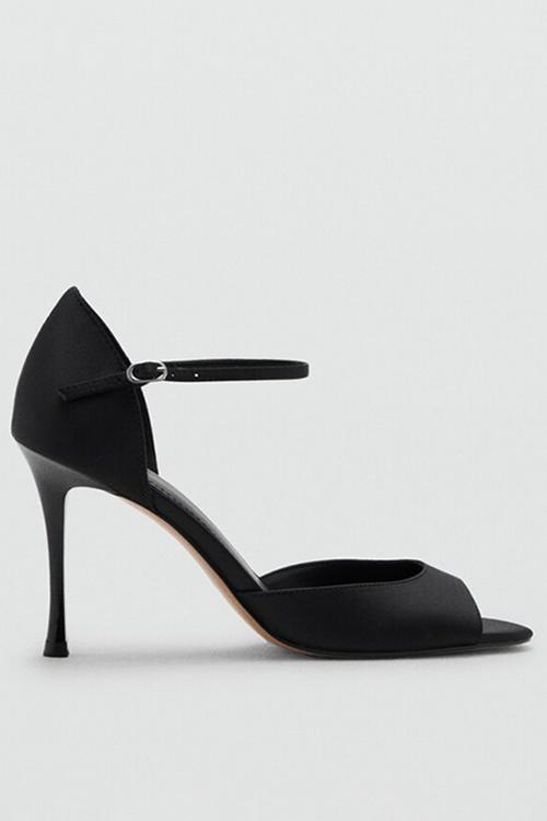 Manu heel - black