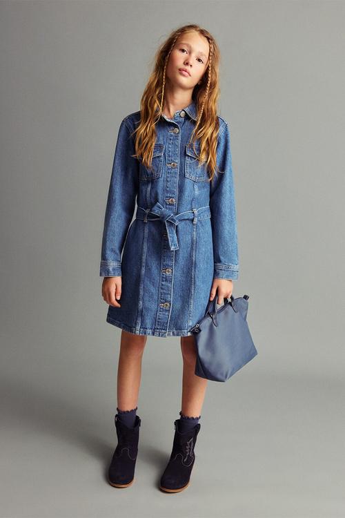 Dress andrea - open blue