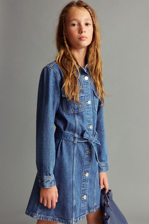Dress andrea - open blue