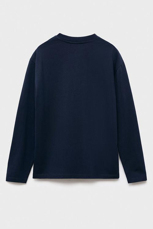 T-shirt henley1 - navy