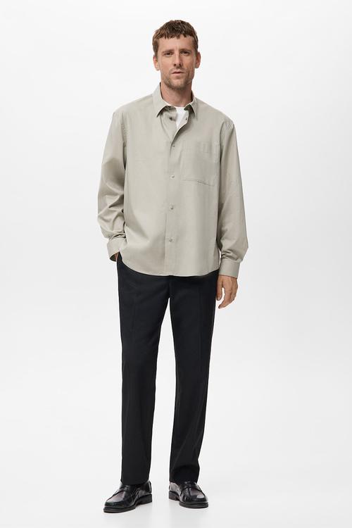 Camisa Plain - Beige