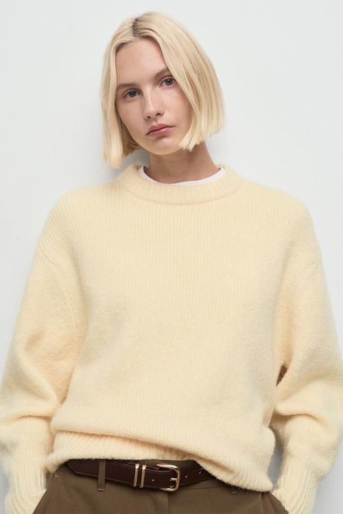 Sweater revuelto - light pastel yellow