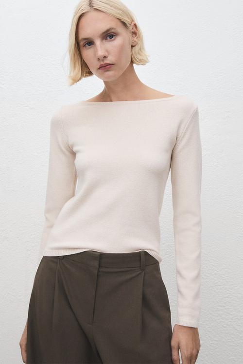 Sweater seeds - light beige