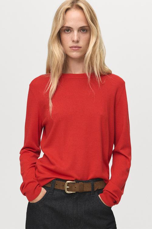 Sweater lucca - dark orange
