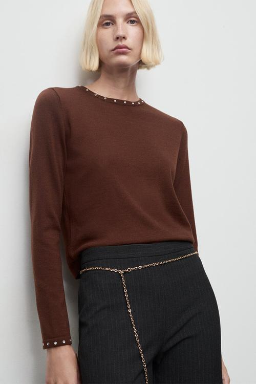 Sweater study - brown