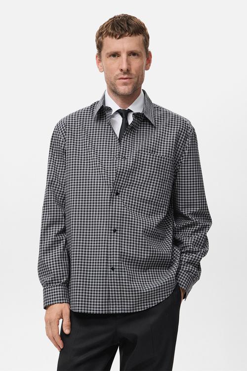 Camisa Vichy - Black