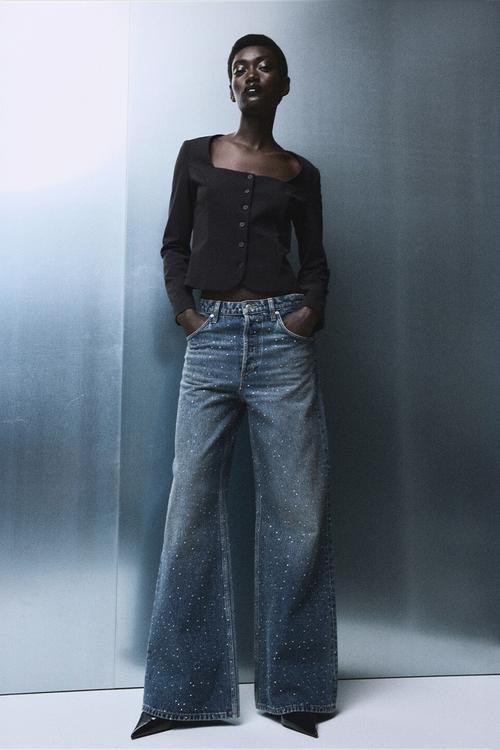 Jeans caribe - open blue