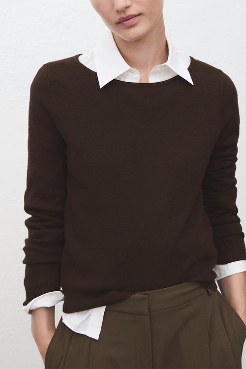 Sweater xemeneia - dark brown