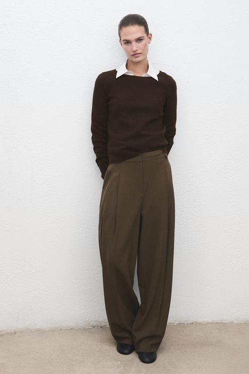 Sweater xemeneia - dark brown