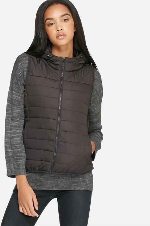 Marit quilted sleeveless jacket