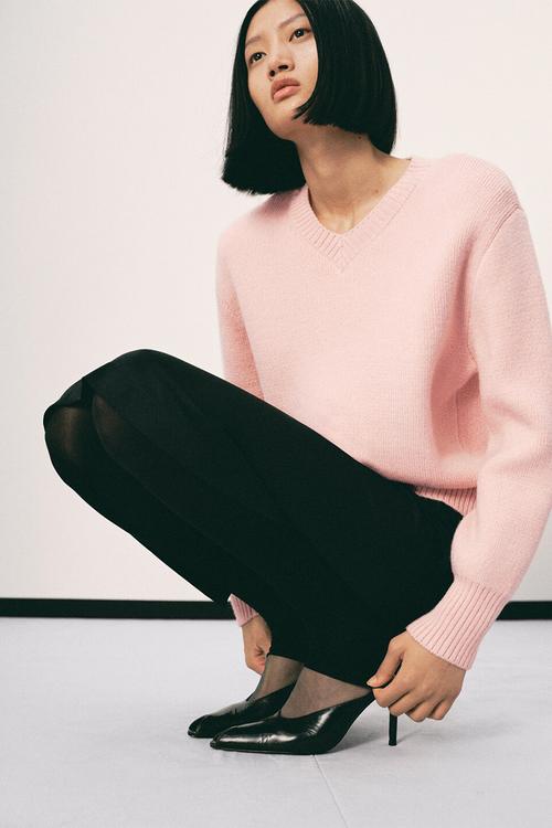 Sweater wolfie - light/pastel pink