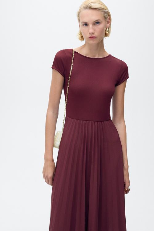 Dress Calderam - Dark Red