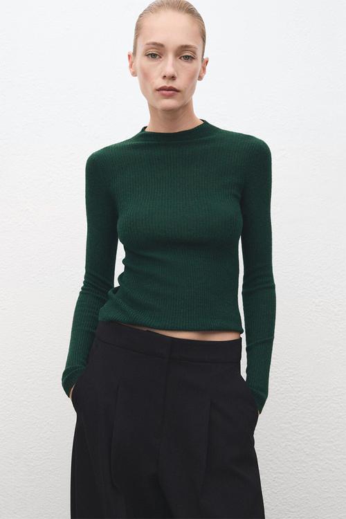 Sweater agustina - dark green