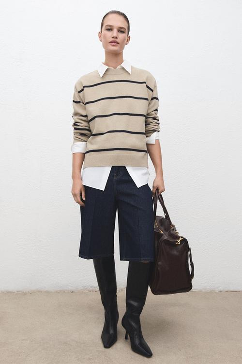 Sweater marina - light/pastel gray