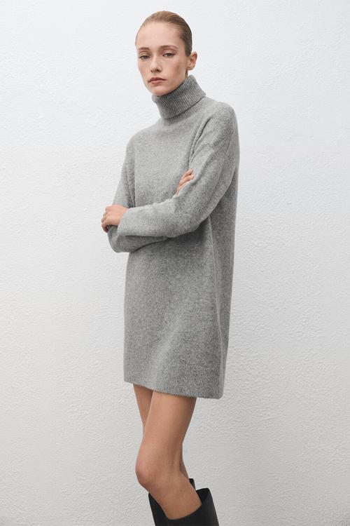 Dress taldote  -  medium gray