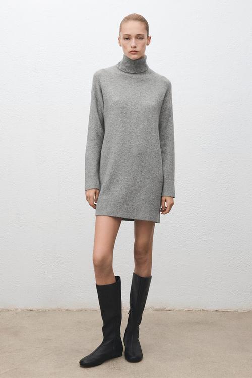 Dress taldote  -  medium gray