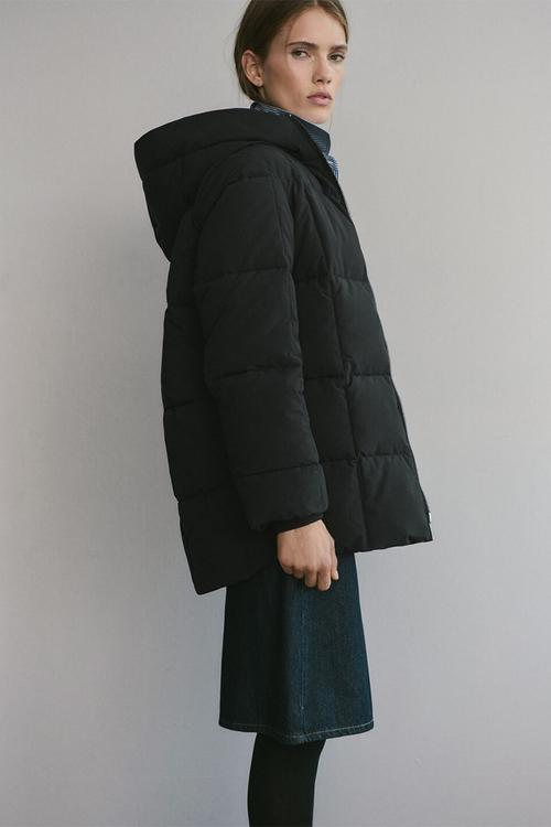 Puffer coat donatelo - black