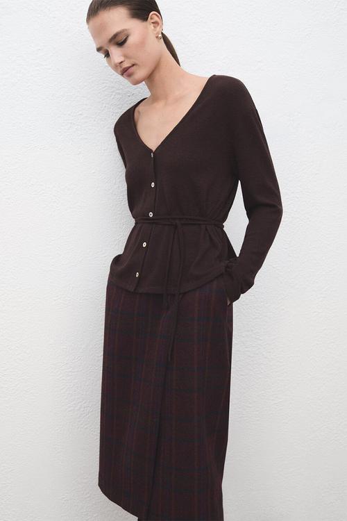 Cardigan verona - brown