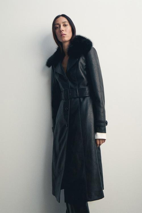 Coat fernanda - black
