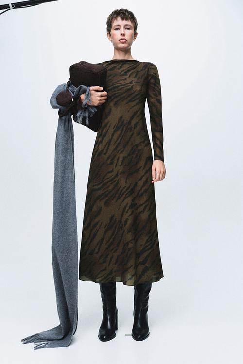 Dress greta2 - brown