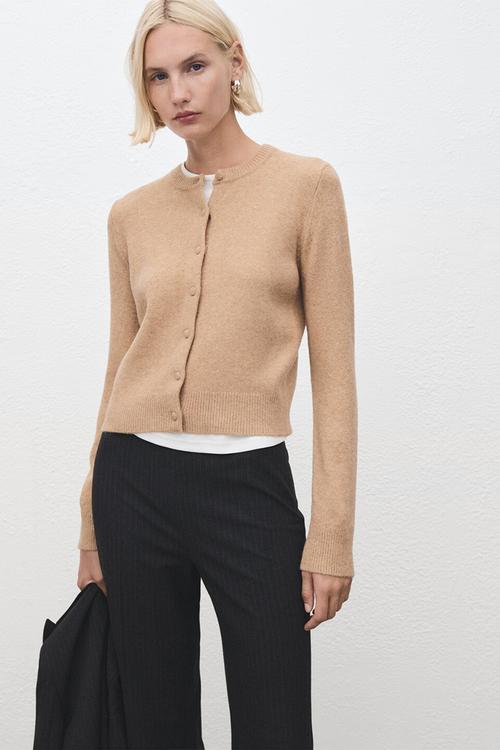 Cardigan seedsun - medium brown