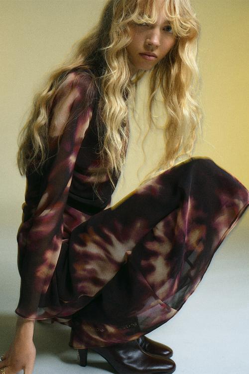 Dress giady - dark red