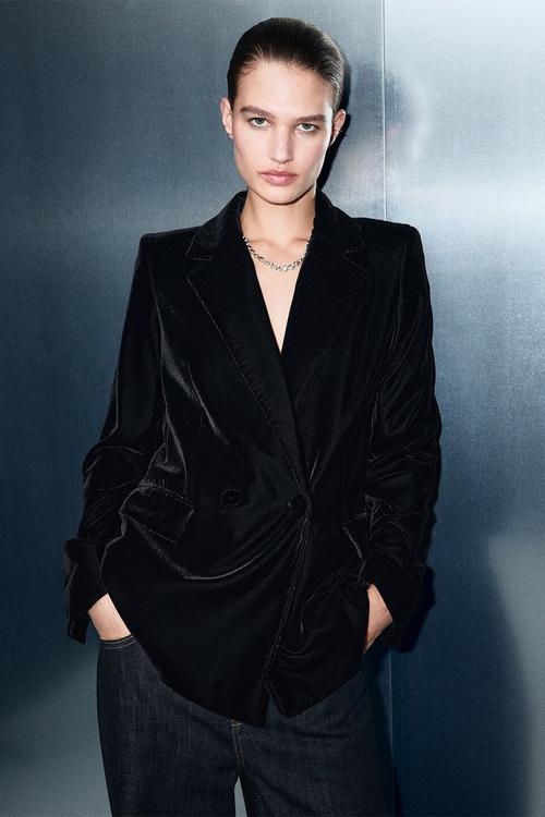 Blazer combi - black
