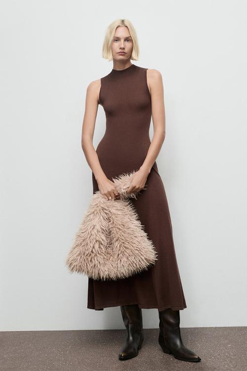 Dress trufa - dark brown