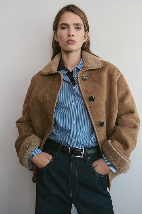 Coat dune - medium brown